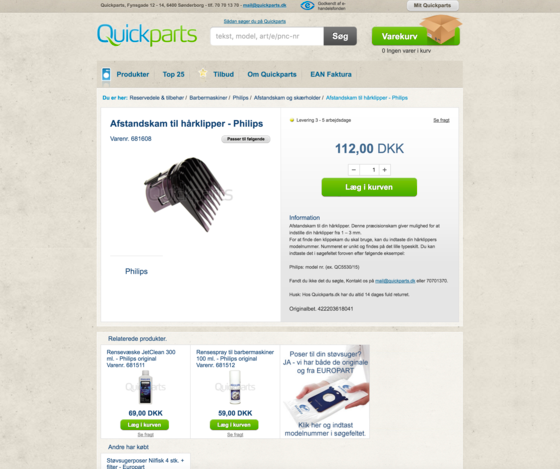 Hesehus står bag såvel B2B- og B2C-webshops til Tridan